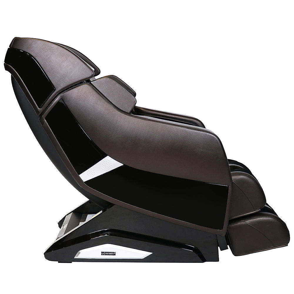 Left View: Infinity - Celebrity Massage Chair - Brown