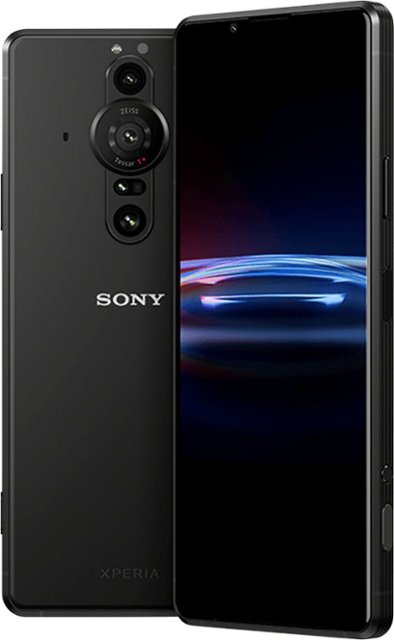 Front Zoom. Sony - Xperia PRO-I 5G 512GB (Unlocked) - Black.