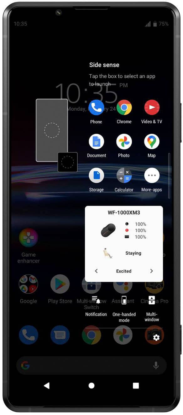 Alt View 18. Sony - Xperia PRO-I 5G 512GB (Unlocked) - Black.