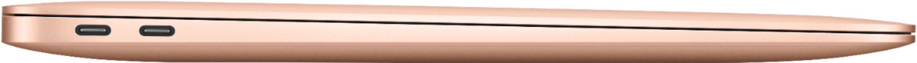 Alt View 14. Apple - Geek Squad Certified Refurbished MacBook Air 13.3" Laptop - Apple M1 chip - 8GB Memory - 256GB SSD - Gold.