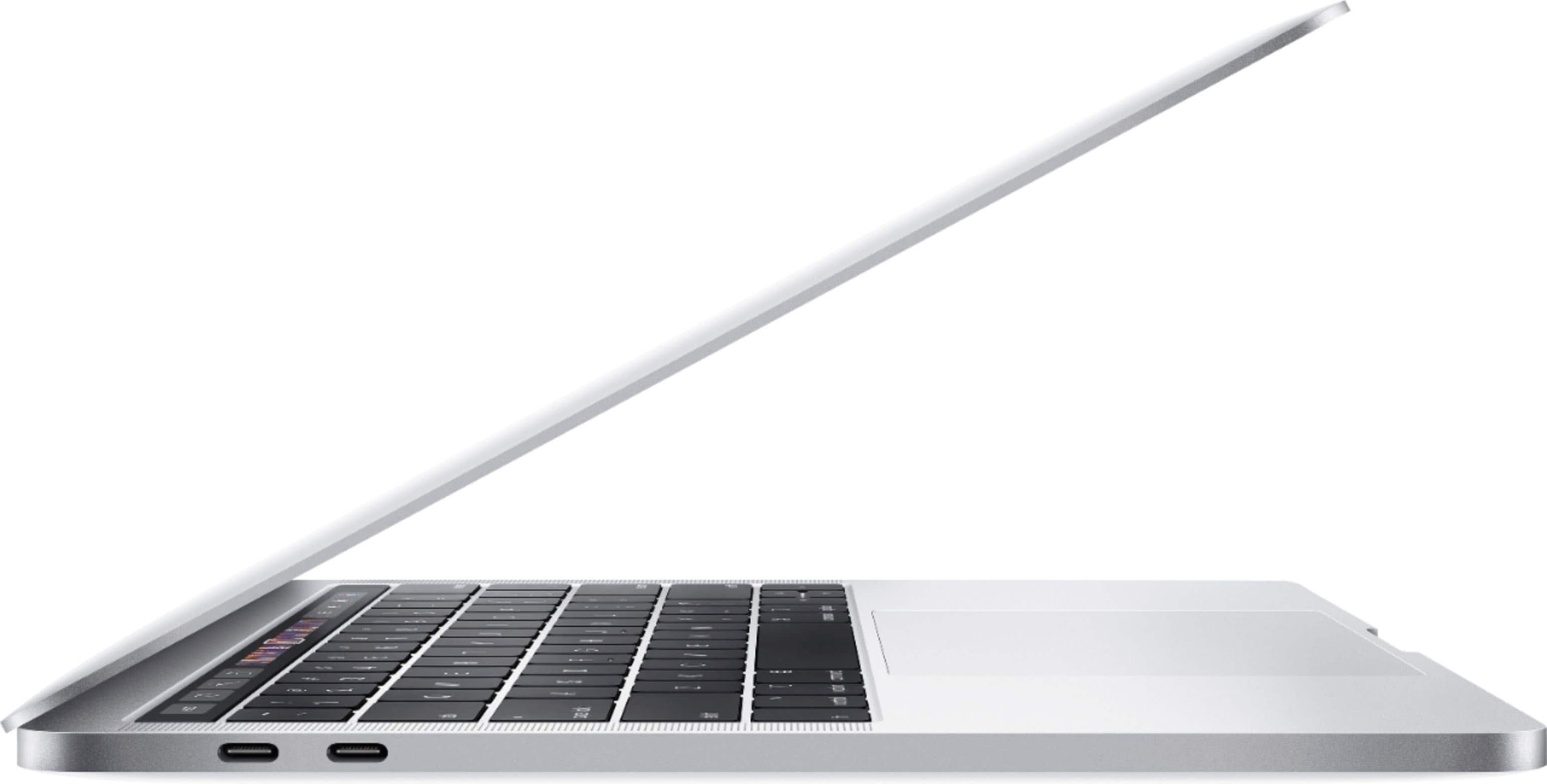 Alt View 11. Apple - Geek Squad Certified Refurbished MacBook Pro - 13" Display with Touch Bar - Intel Core i5 - 8GB Memory - 256GB SSD - Silver.