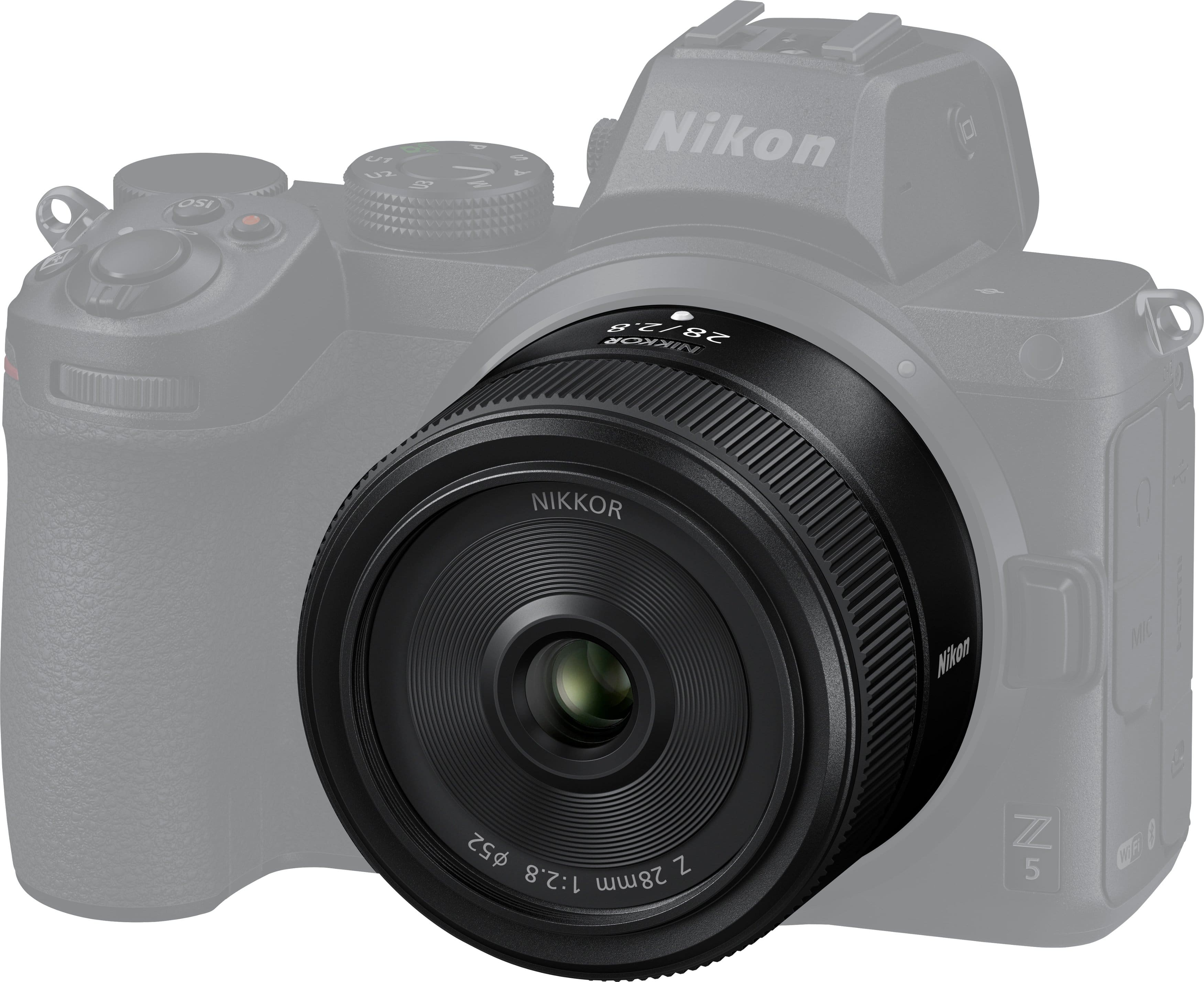 Angle View: Nikon - D7500 DSLR 4K Video Two Lens Kit with 18-55mm and 70-300mm Lenses - Black