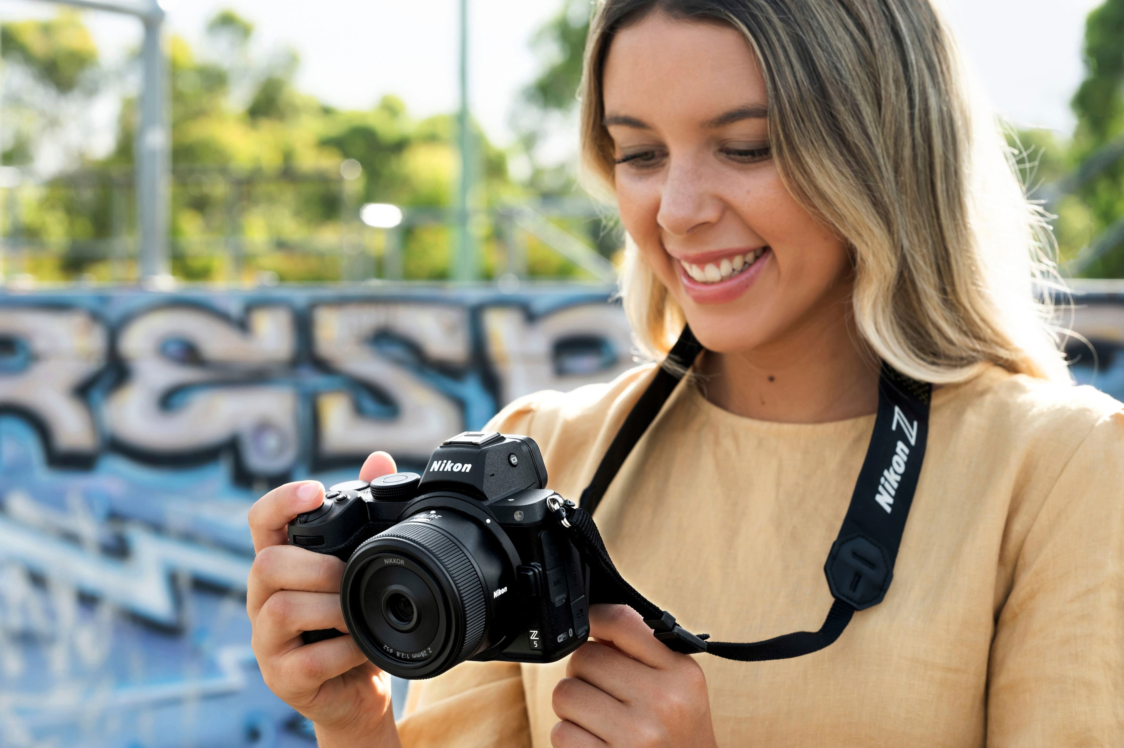 Alt View 14. Nikon - NIKKOR Z 28mm f/2.8 Standard Prime Lens for Nikon Z Cameras - Black.