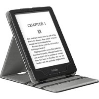 SaharaCase - Multi-Angle Case for Amazon Kindle Paperwhite (11th Generation - 2021 and 2022 release) - Black - Front_Zoom