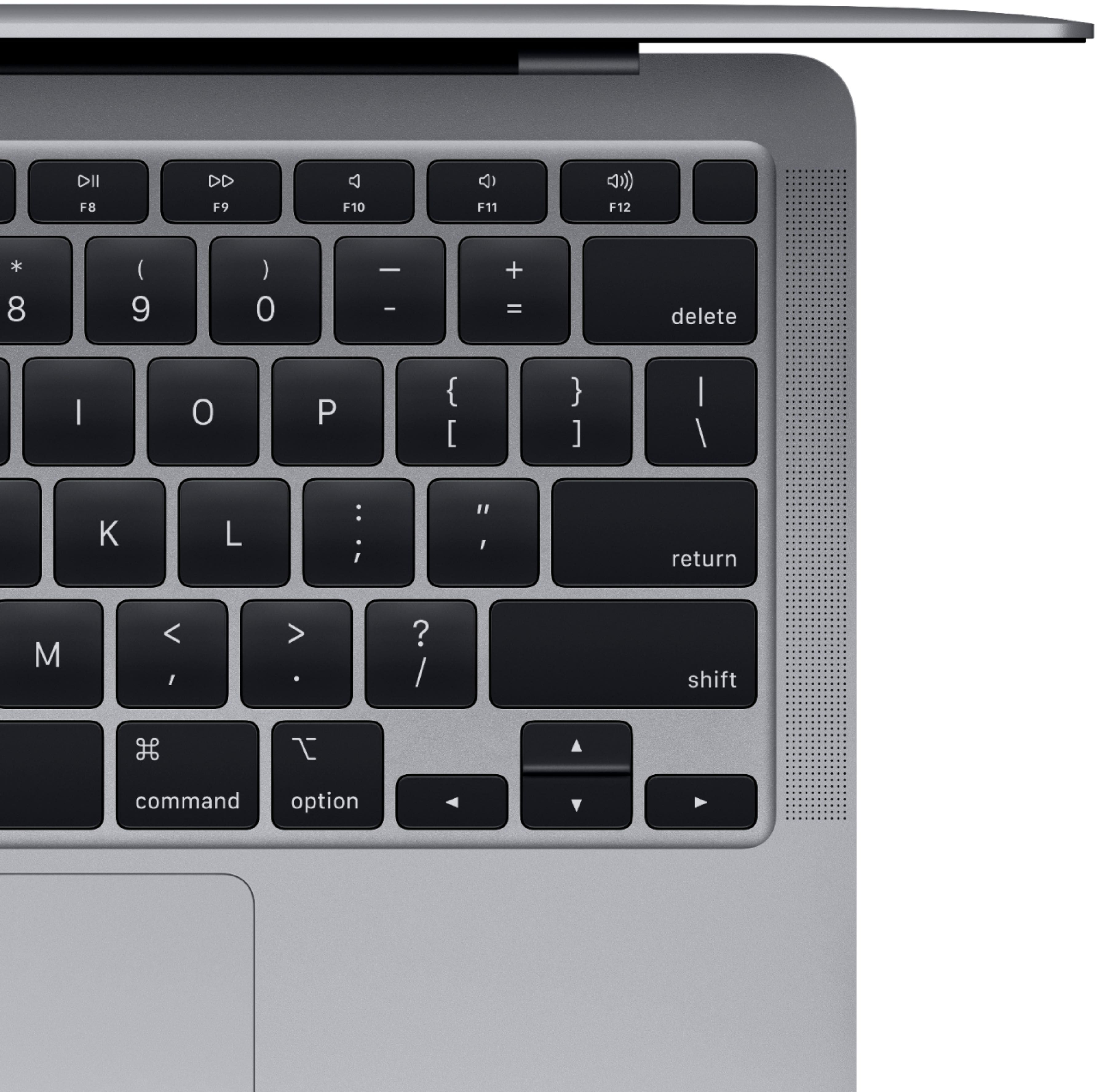 Alt View 12. Apple - Geek Squad Certified Refurbished MacBook Air 13.3" Laptop - Intel Core i3 - 8GB Memory - 256GB Solid State Drive - Space Gray.