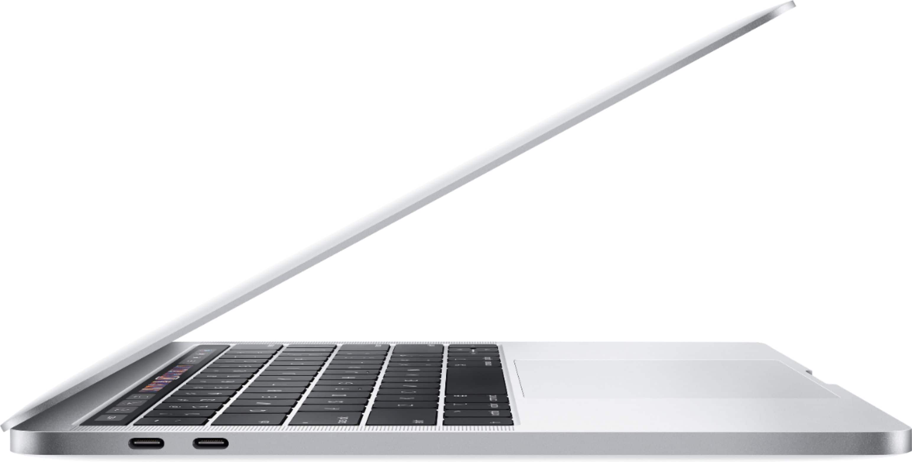 Alt View 11. Apple - Geek Squad Certified Refurbished MacBook Pro - 13" Display with Touch Bar - Intel Core i5 - 8GB Memory - 512GB SSD - Silver.