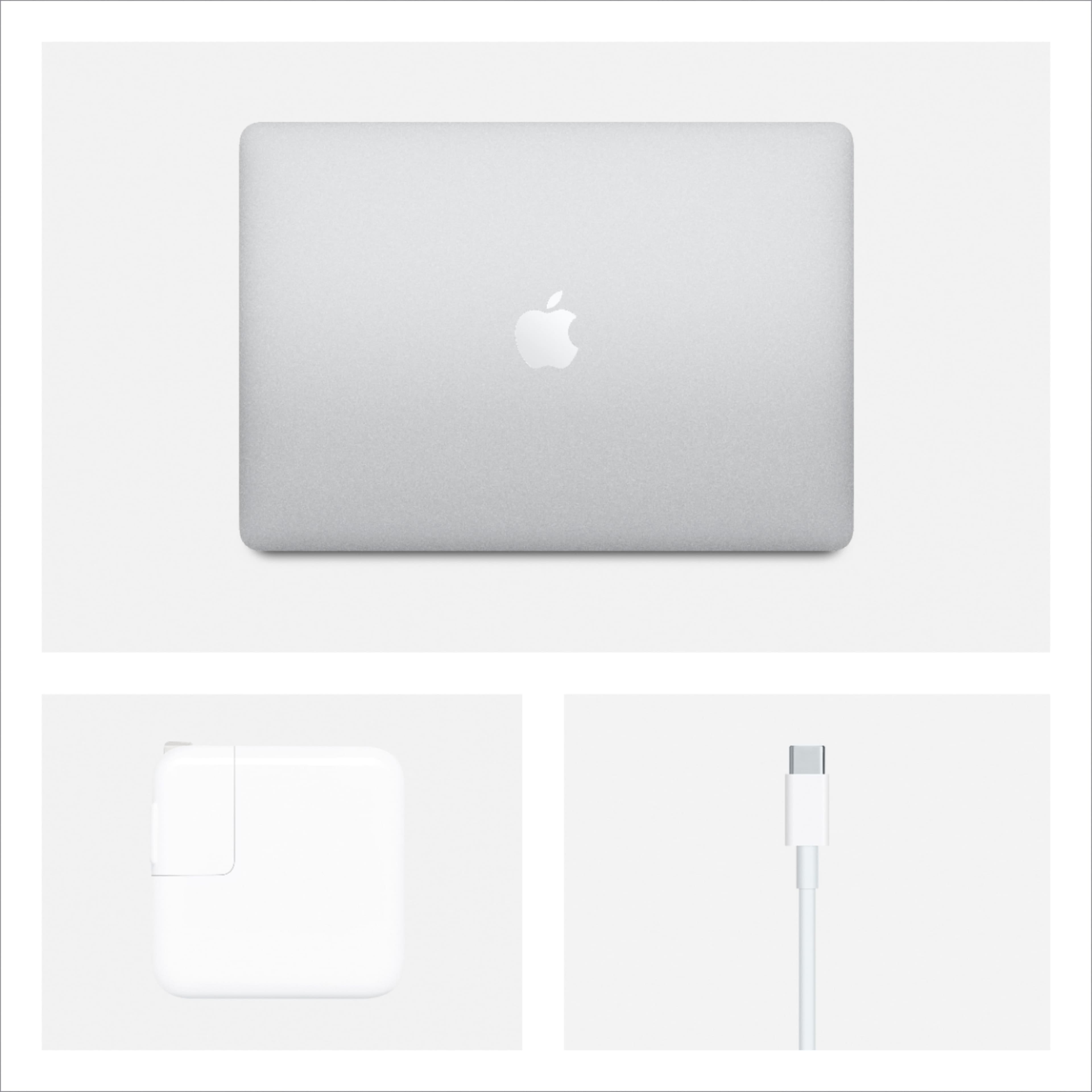 Alt View 15. Apple - Geek Squad Certified Refurbished MacBook Air 13.3" Laptop - Intel Core i3 - 8GB Memory - 256GB Solid State Drive - Silver.