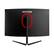 Back. Viotek - GNV27DBA2 27" Curved LED QHD 1ms Gaming Monitor - Black.