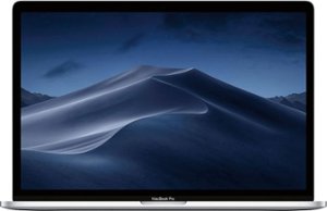 Apple - Geek Squad Certified Refurbished MacBook Pro 15.4" Display - Intel Core i7- 16GB Memory- AMD Radeon Pro 555X - 256GB SSD - Silver - Front_Zoom