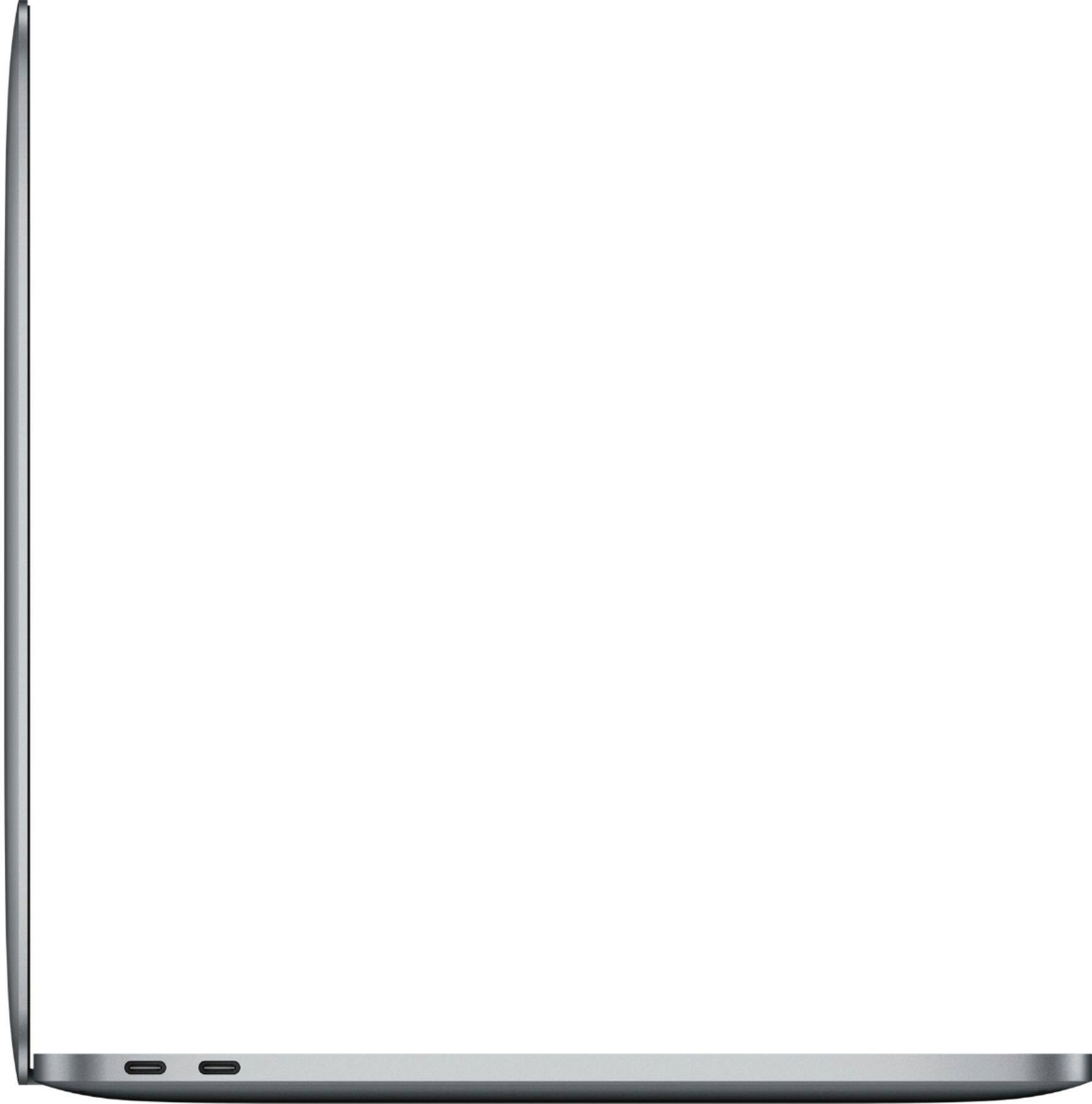 Alt View 10. Apple - Geek Squad Certified Refurbished MacBook Pro 15.4" Display- Intel Core i7- 16GB Memory- AMD Radeon Pro 555X - 256GB SSD - Space Gray.