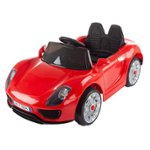Alt View 11. Toy Time - Kids Ride On Car with Remote Control Sports Car for Kids 6V Battery Powered Ride On Toys by Toy Time - Red.