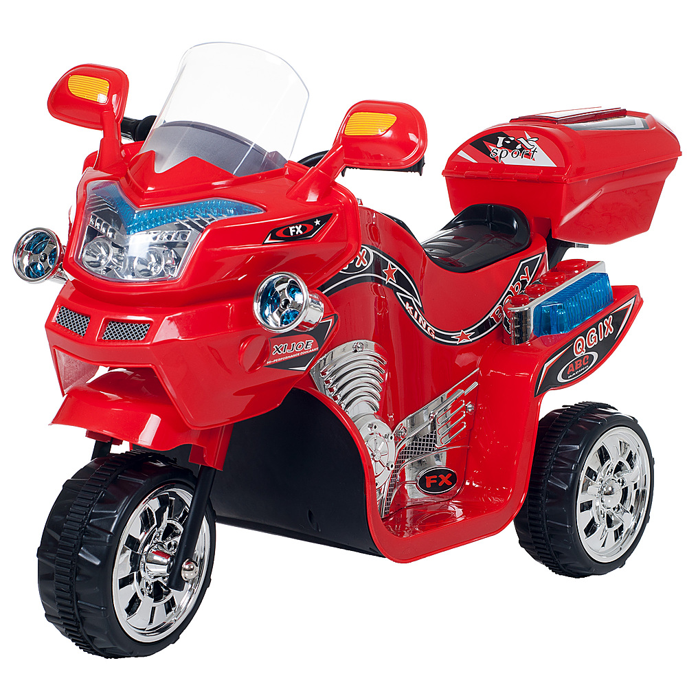 Best Buy: Kids Motorcycle Ride On Toy 3-Wheel Chopper with Reverse and  Headlights Battery Powered Motorbike by Toy Time Red 888044RGY