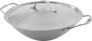 Weber - Crafted Wok and Steamer - STAINLESS STEEL - Angle_Zoom