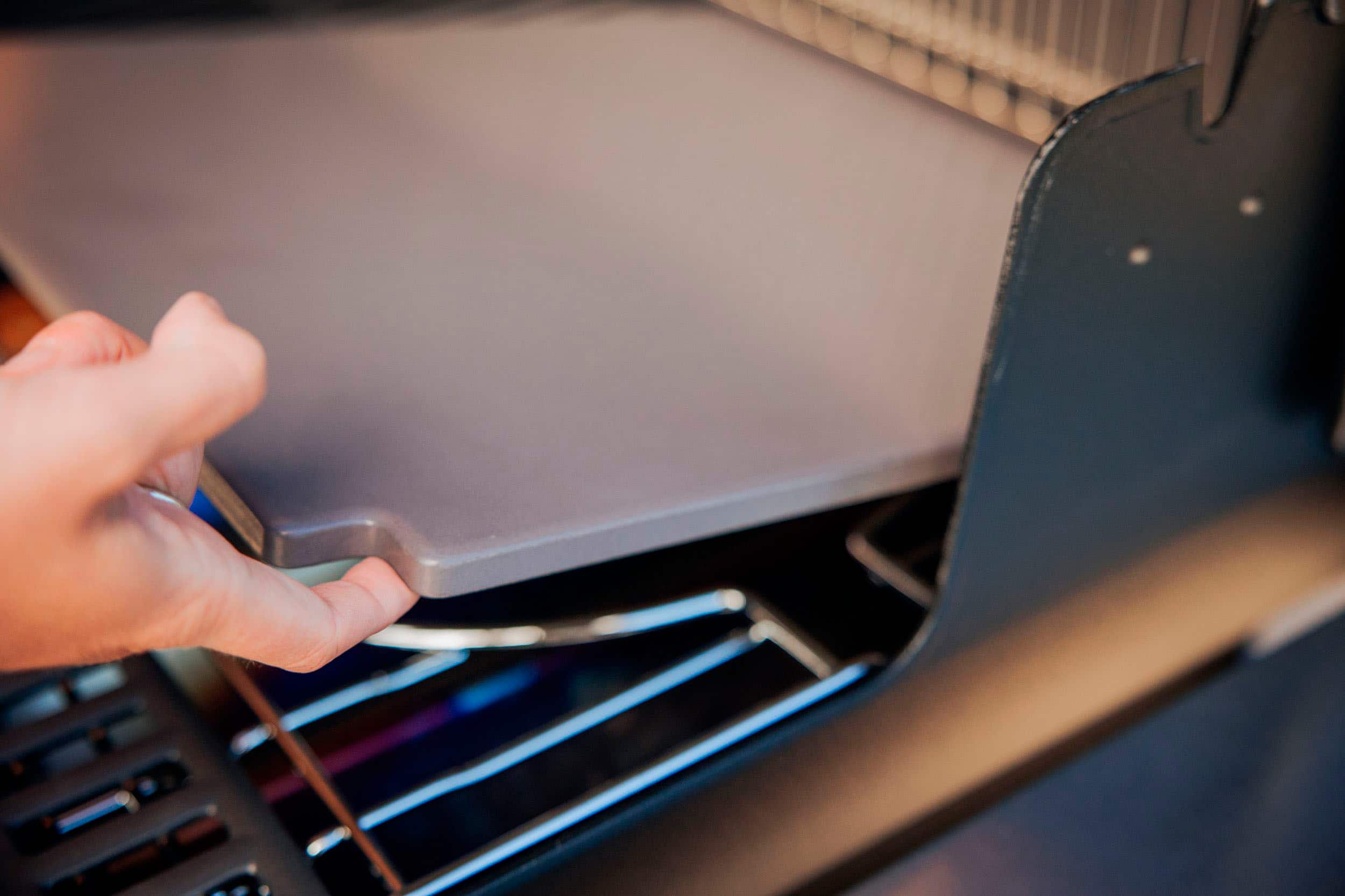 Alt View 12. Weber - Crafted Glazed Baking Stone - Gray.