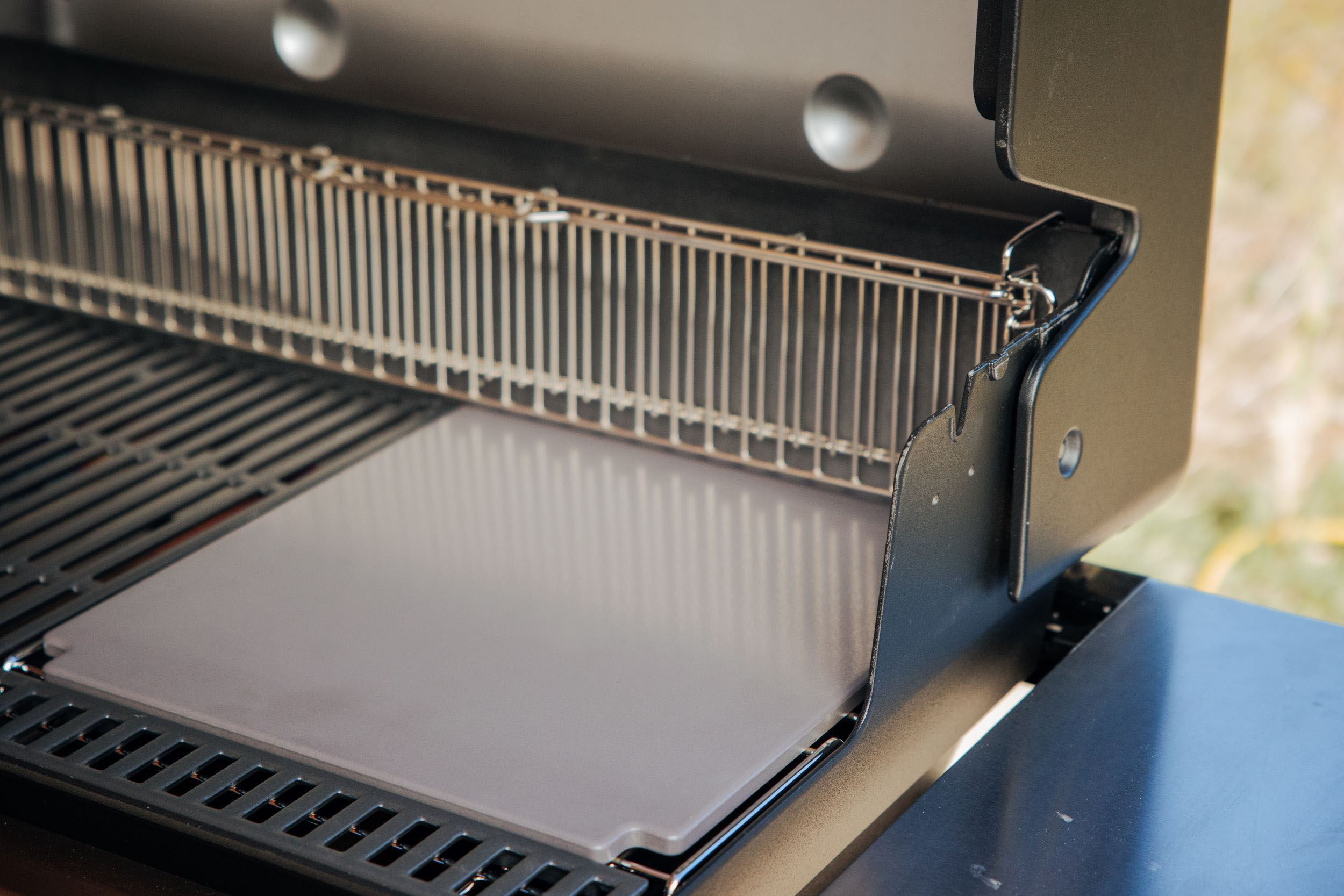 Alt View 13. Weber - Crafted Glazed Baking Stone - Gray.