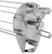 Left. Weber - Crafted Rotisserie Skewers - Silver.