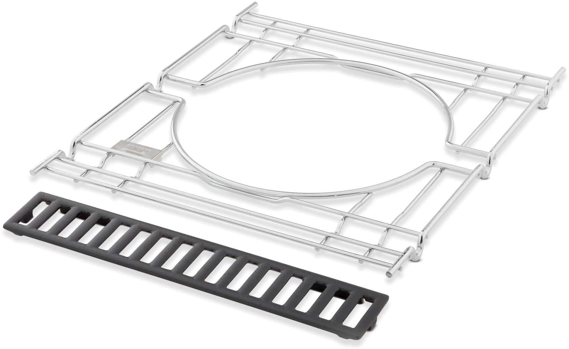 Angle. Weber - Crafted Genesis Frame Kit - Silver.