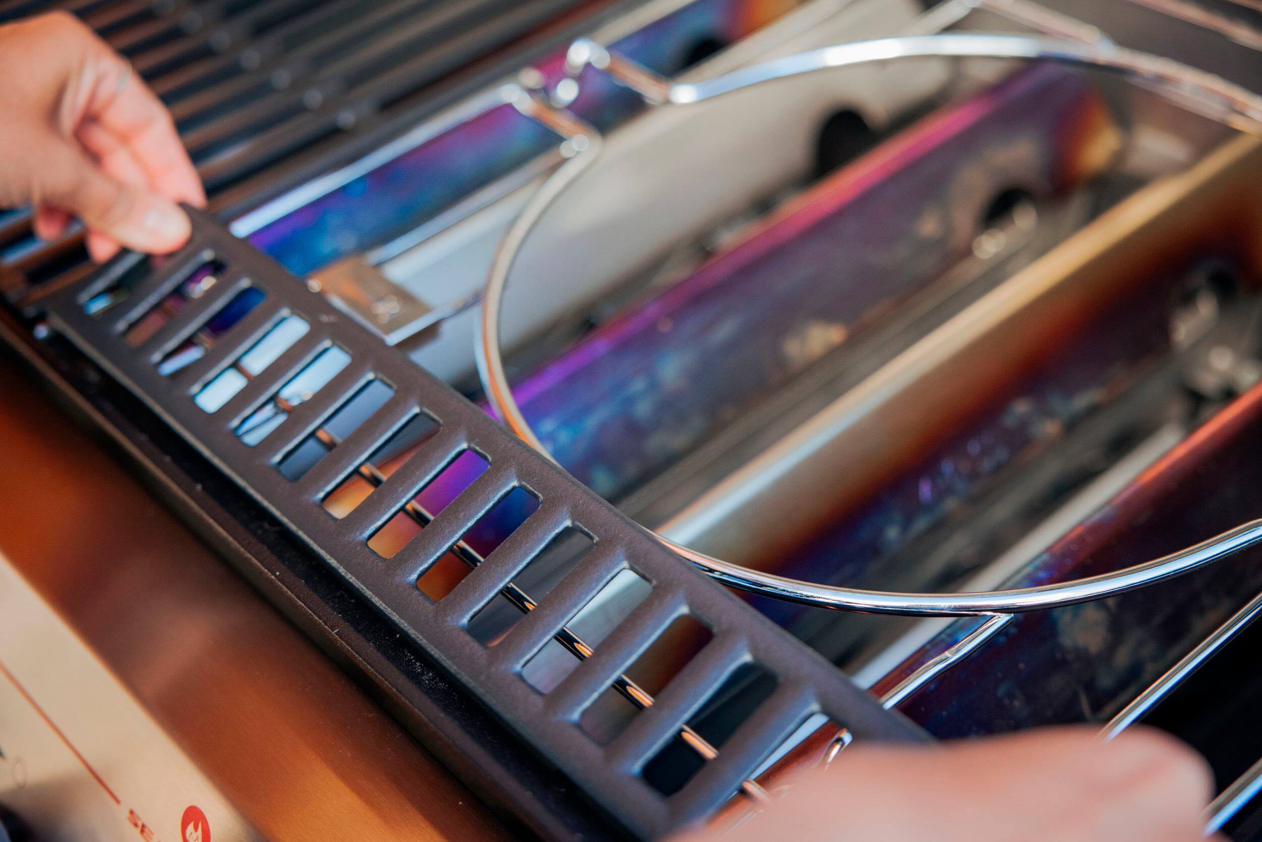 Alt View 13. Weber - Crafted Genesis Frame Kit - Silver.