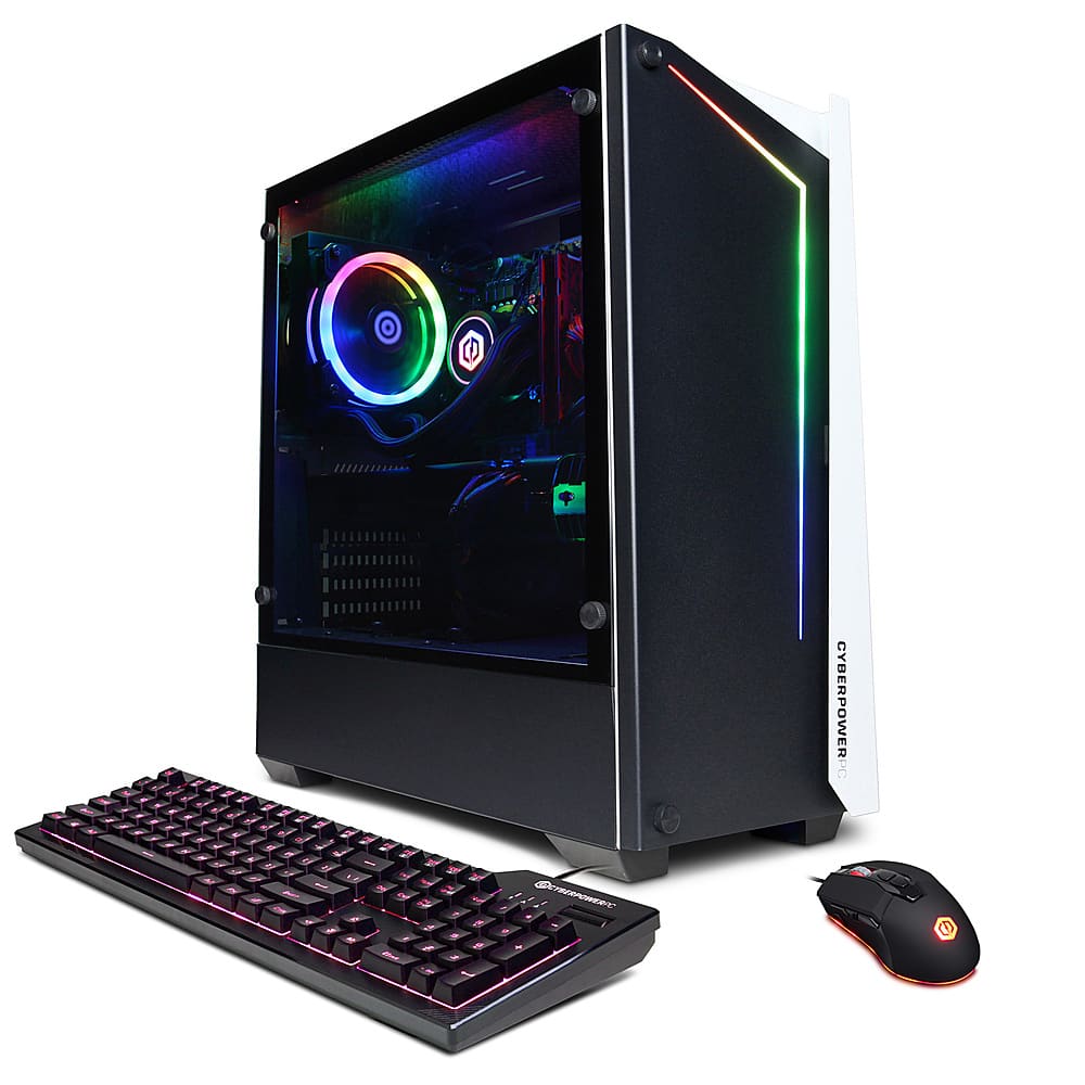 Best Buy: CyberPowerPC SLC10300V6 Gaming Desktop Core i7-12700KF 16GB ...