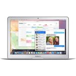 Front. Apple - MacBook Air  13-inch (2015) Laptop MMGF2LL/A, 1.6GHz Core i5, 8GB RAM, 128GB SSD - Pre-Owned - Silver.