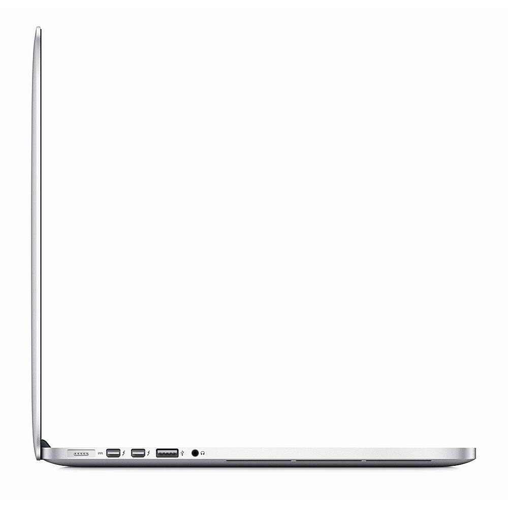 Alt View 1. Apple - MacBook Pro 15.4" (Mid 2014) Laptop (MGXC2LL/A) Intel Core i7 - 16GB Memory - 512GB Flash Storage - Pre-Owned - Silver.