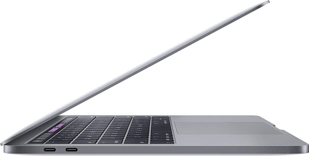 Alt View 11. Apple - Geek Squad Certified Refurbished MacBook Pro - 13" Display with Touch Bar - Intel Core i5 - 8GB Memory - 256GB SSD - Space Gray.