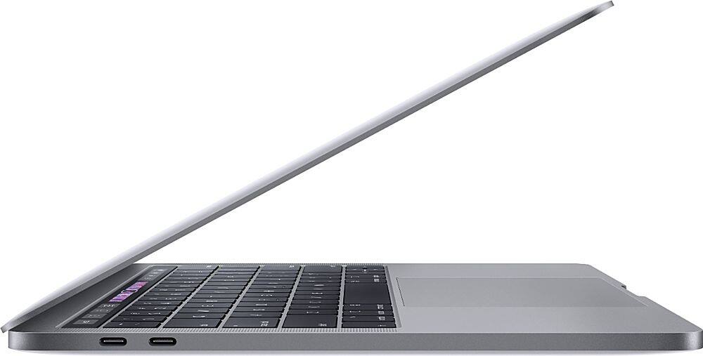 Alt View 11. Apple - Geek Squad Certified Refurbished MacBook Pro - 13" Display with Touch Bar - Intel Core i5 - 8GB Memory - 256GB SSD - Space Gray.