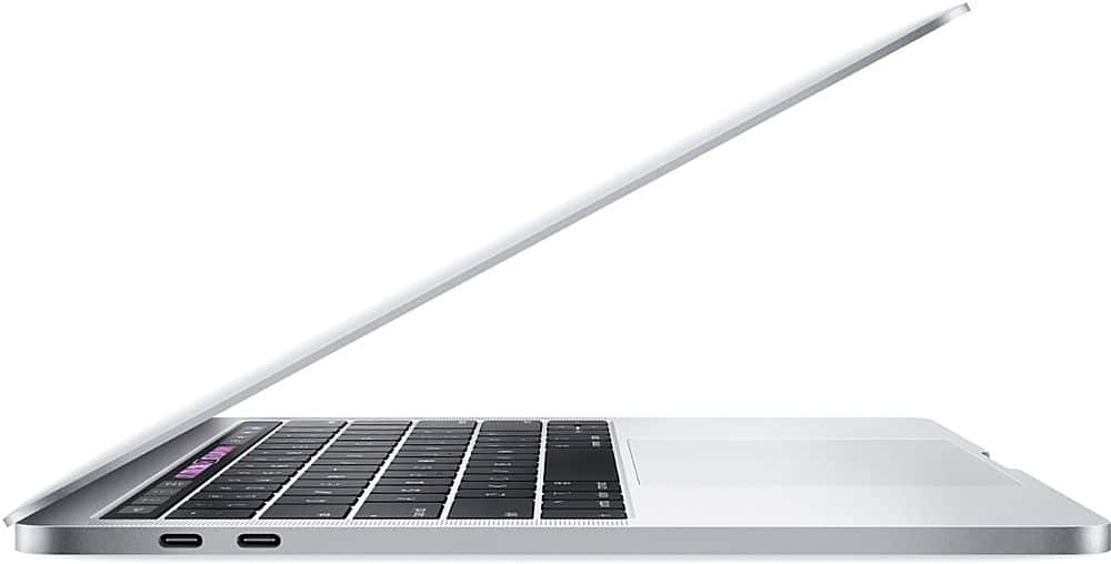Alt View 11. Apple - Geek Squad Certified Refurbished MacBook Pro - 13" Display with Touch Bar - Intel Core i5 - 8GB Memory - 128GB SSD - Silver.