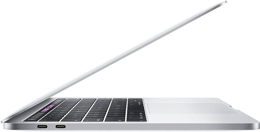 Alt View 11. Apple - Geek Squad Certified Refurbished MacBook Pro - 13" Display with Touch Bar - Intel Core i5 - 8GB Memory - 128GB SSD - Silver.