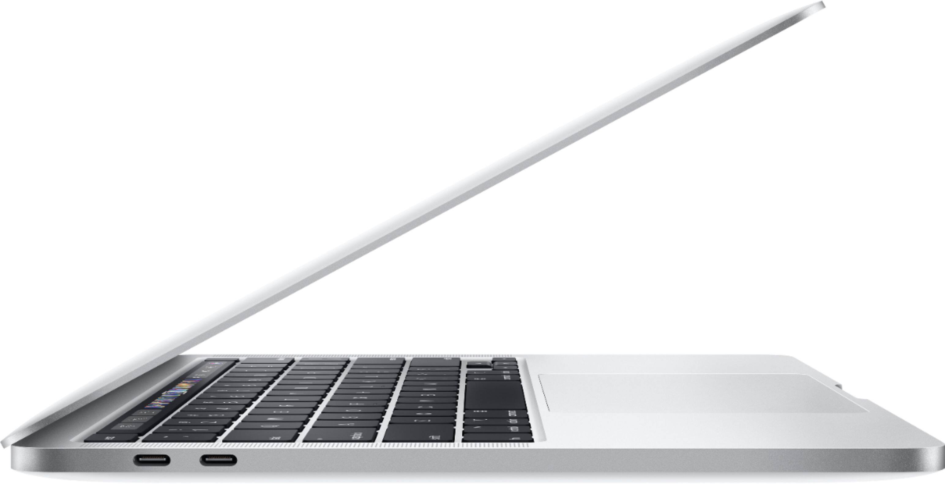Alt View 11. Apple - Geek Squad Certified Refurbished MacBook Pro - 13" Display with Touch Bar - Intel Core i5 - 8GB Memory - 256GB SSD - Silver.