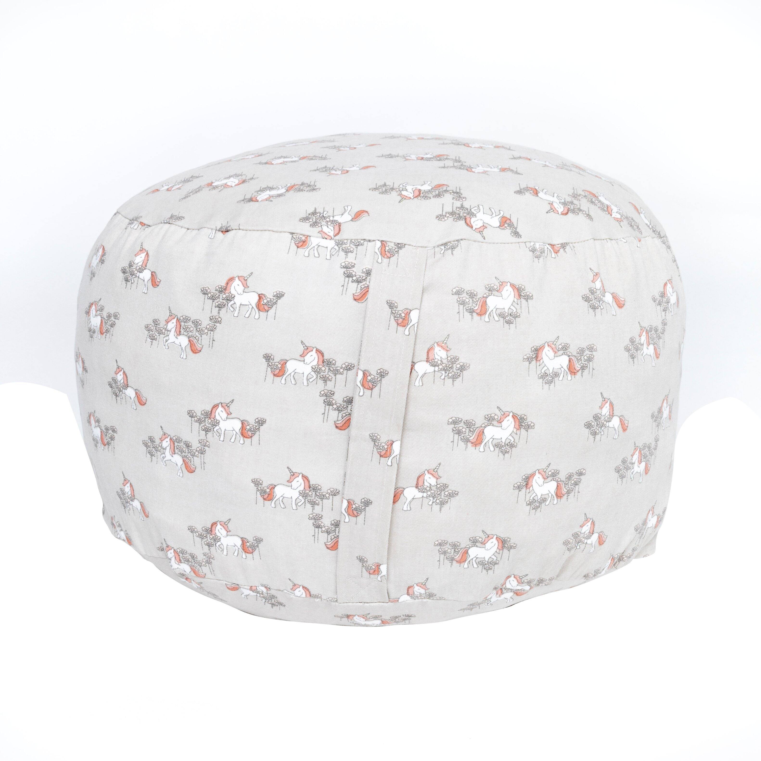 Acme Made - Kids Round Pouf - Unicorn