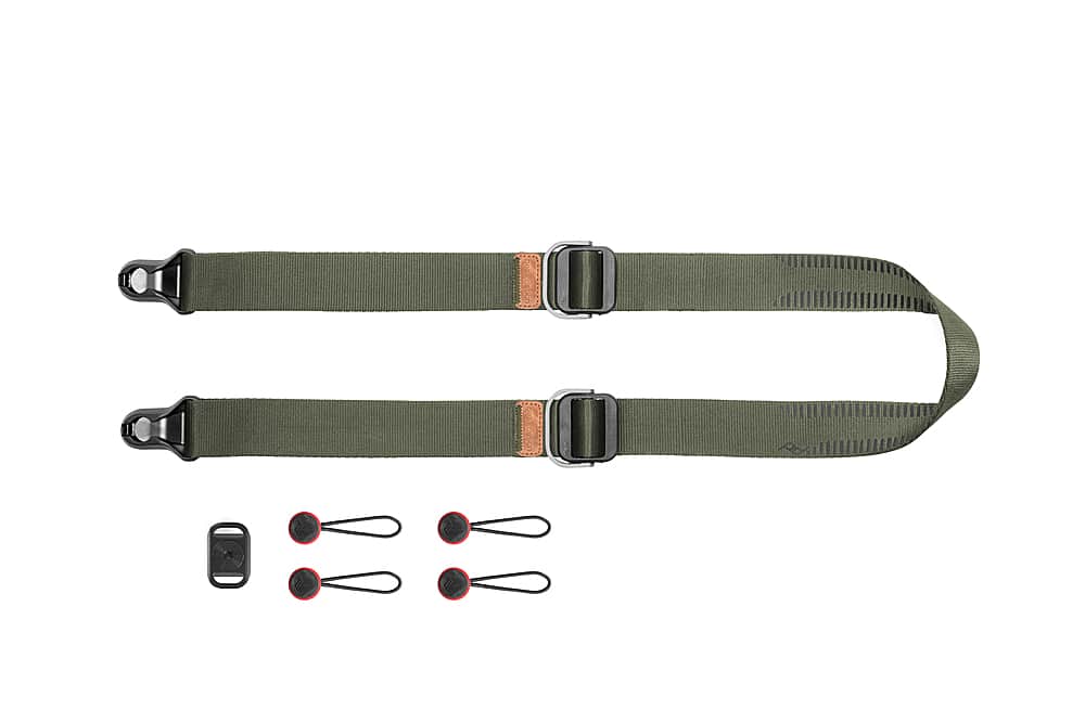 Alt View 11. Peak Design - Slide Lite Camera Strap - Sage.
