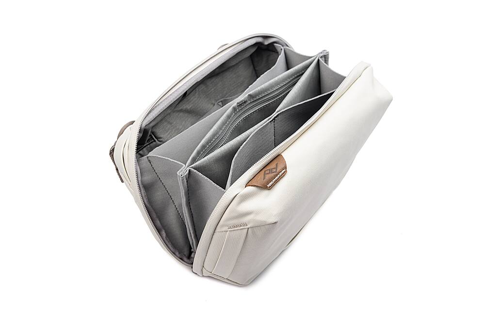 Left. Peak Design - Tech Pouch - Bone.