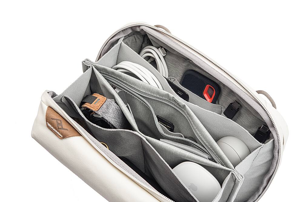 Alt View 11. Peak Design - Tech Pouch - Bone.