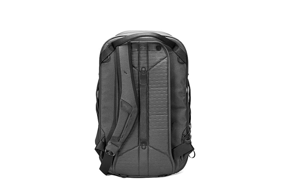 Alt View 14. Peak Design - Travel Backpack 30L - Black.