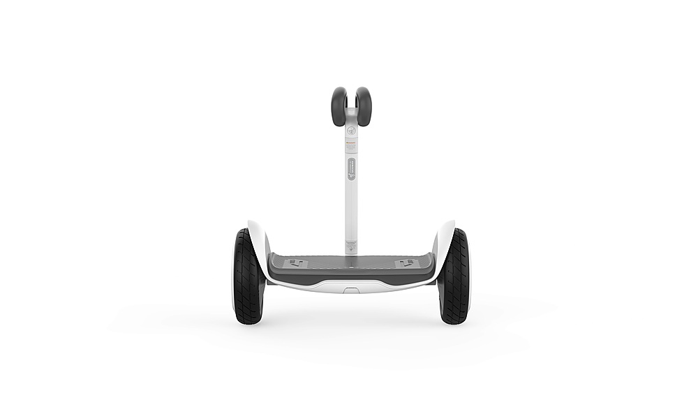 Angle View: Segway - Ninebot S Kids Self-Balancing Scooter w/8 miles Max Range & 8.7 mph Max Speed - White