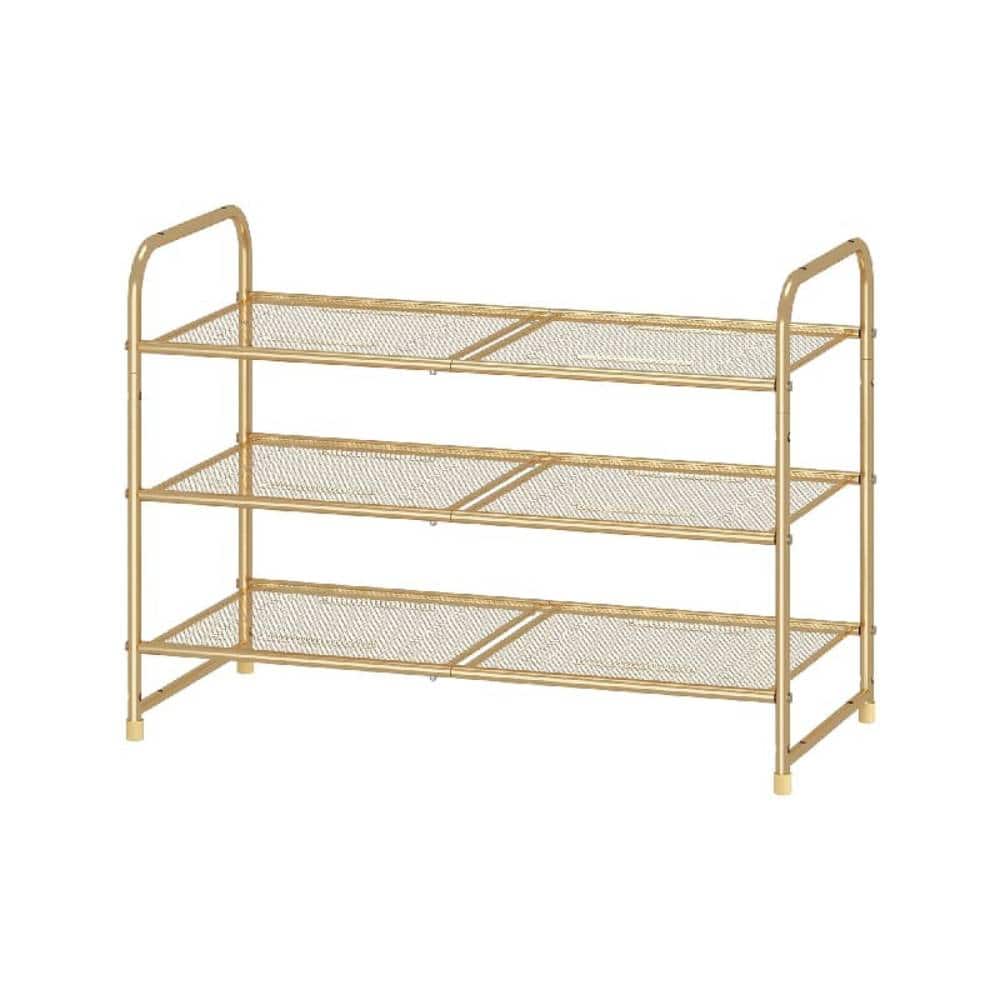 Mullets Homeiances - Metal Mesh Shoe Organizer - Black