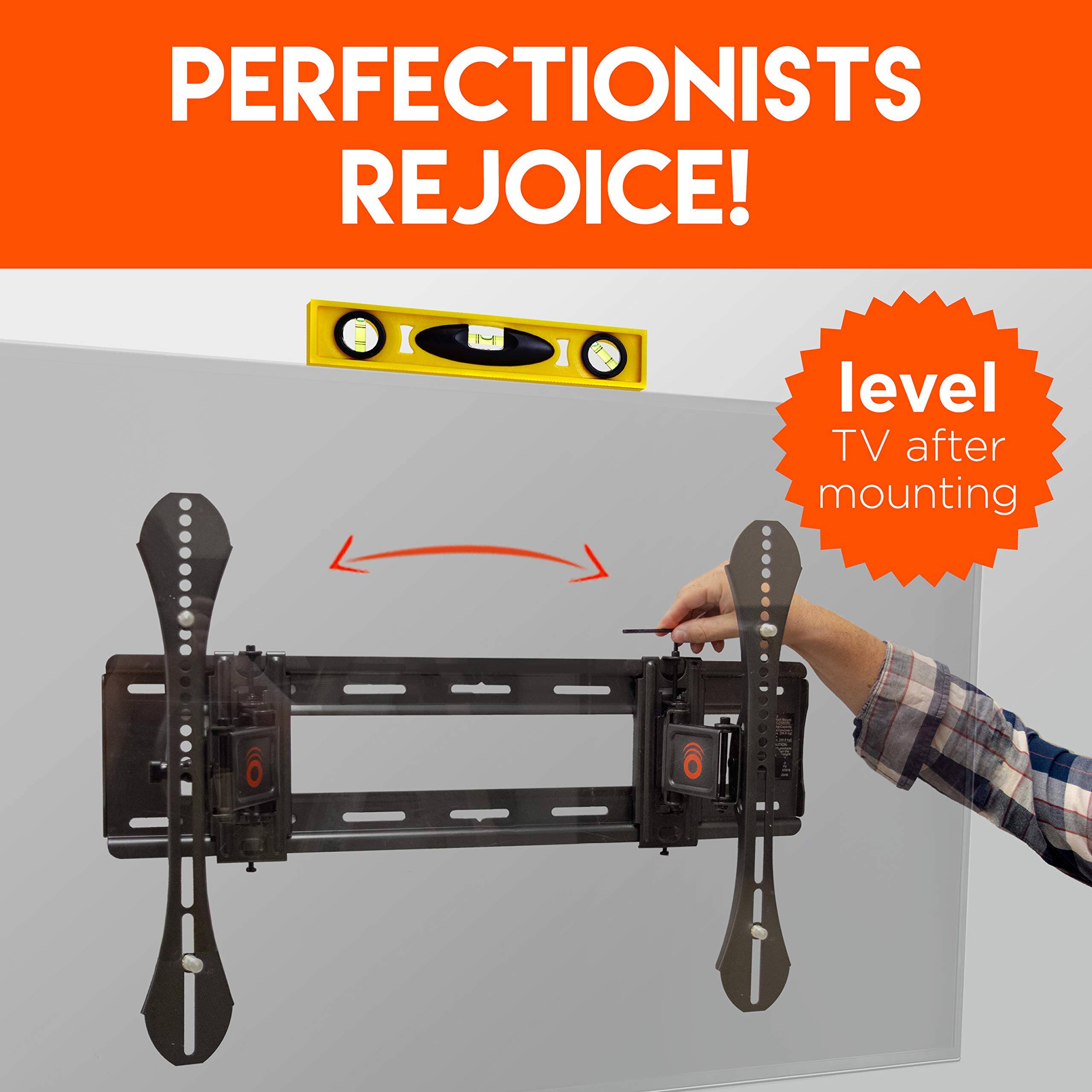 PERFECTIONISTS REJOICE! level TV after mounting