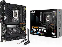 ASUS - Refurbished Excellent - TUF Gaming Z690-Plus LGA 1700(Intel12th Gen) ATX Motherboard