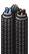 Alt View 12. AudioQuest - Thunder High (Variable) Current 6.75' Power Cable with C13 to 3-Prong Wall Plug Connectors - Black.