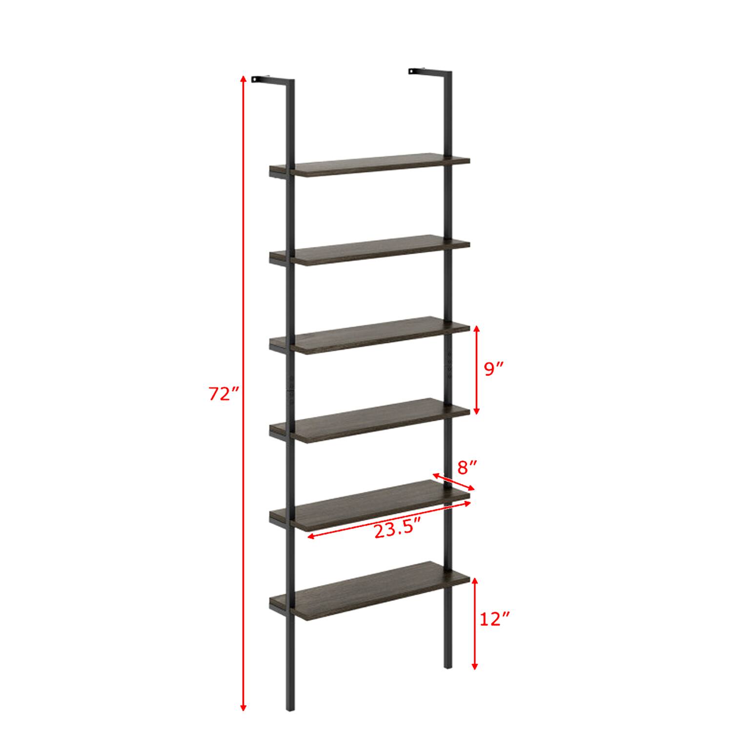 72" x 9" x 8" x 23.5" x 12"