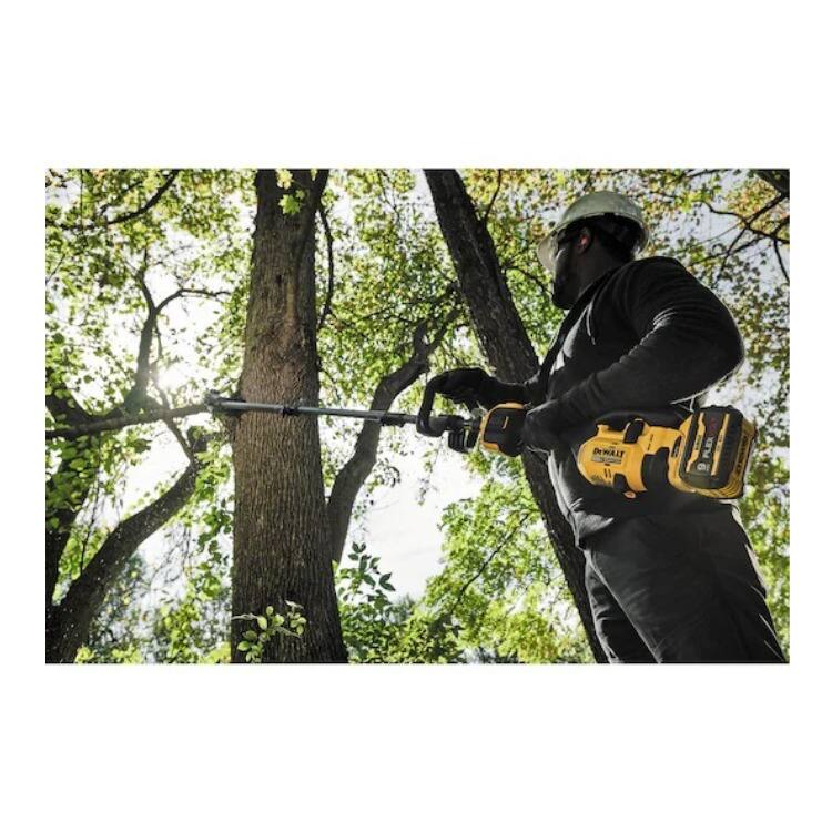 Left. Dewalt - DEWALT Universal Pole Saw Attachment - 8-Inch Bar and Chain, Auto-Oiling.