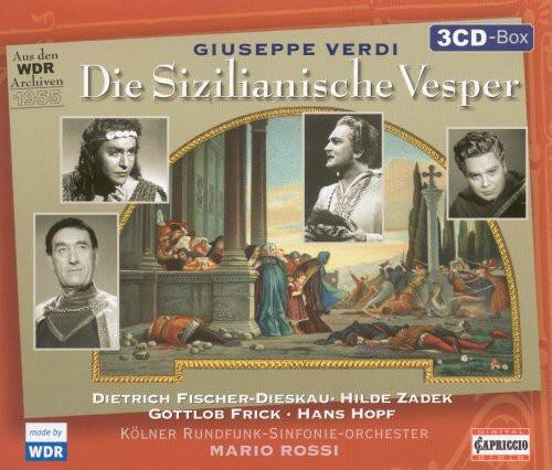 M rio Rossi - Vespri Siciliani   - COMPACT DISCS [CD]