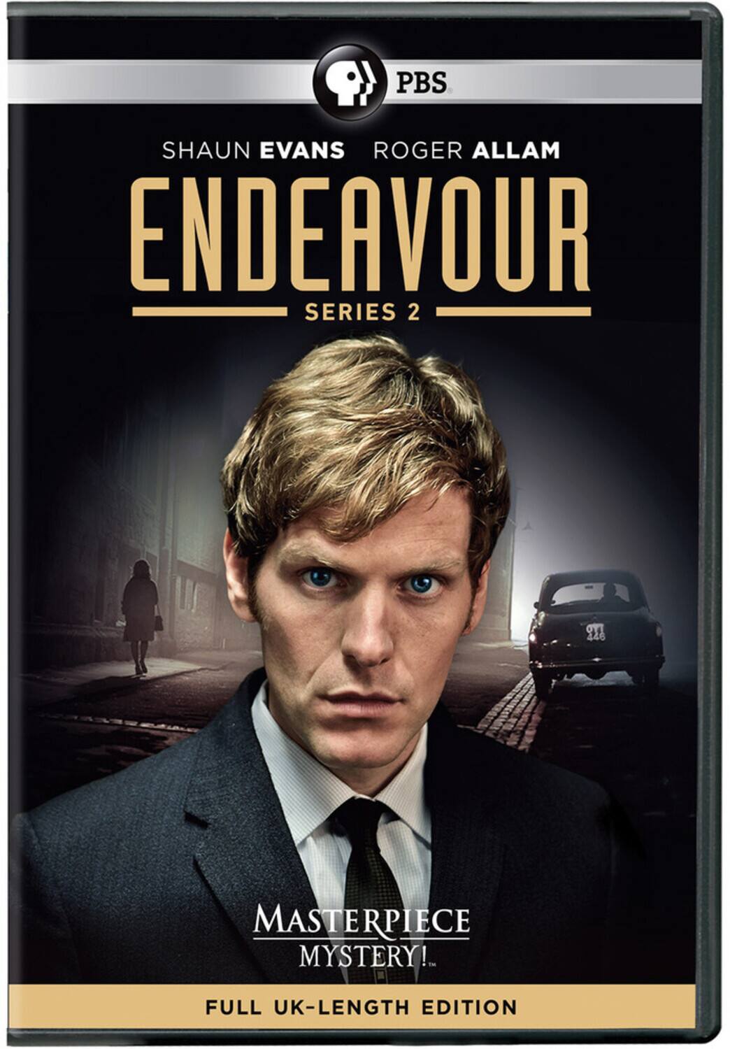 Front. Masterpiece Mystery! Endeavour, Season 2   - DVD.