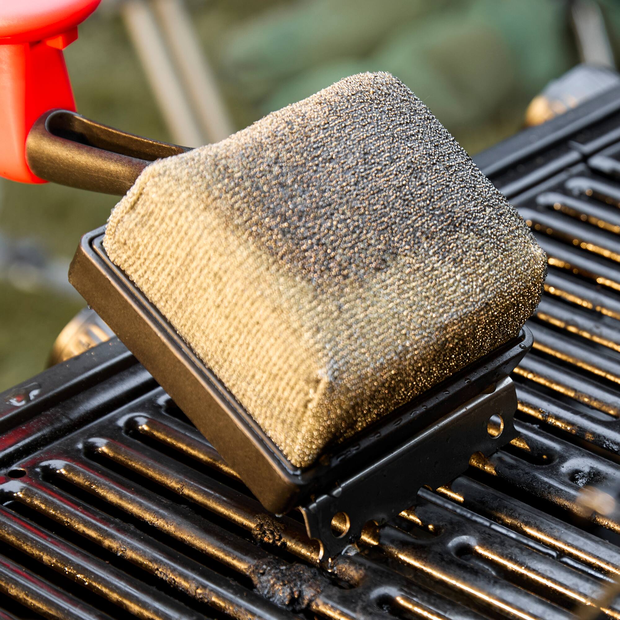 Alt View 7. FEASTO - Grill Brush 6-in-1 Bristle-Free Steam Cleaner with Stainless Steel Scraper & Rotating Handle.