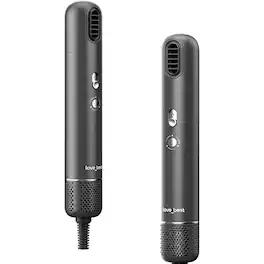 Love Best - Mini Hair Dryer for Travel, Lightweight 0.5lb Portable Blow Dryer for Home Family & Travel - Gray