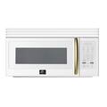 Forno Appliances - Scalo 1.6 Cu. Ft. Over-the-Range Microwave with Sensor Cooking and Auto-Defrost - White
