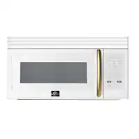 Forno Appliances - Scalo 1.6 Cu. Ft. Over-the-Range Microwave with Sensor Cooking and Auto-Defrost - White - Front_Zoom