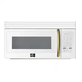Forno Appliances - Scalo 1.6 Cu. Ft. Over-the-Range Microwave with Sensor Cooking and Auto-Defrost - White
