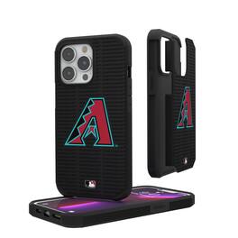 Keyscaper - MLB - Arizona Diamondbacks iPhone Text Backdrop Rugged Case - 15 - Multicolor